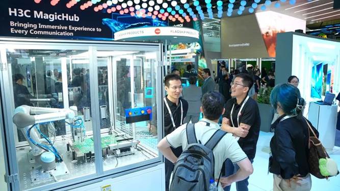 新華三閃耀GITEX 2023，以領(lǐng)先技術(shù)引領(lǐng)中東海灣數(shù)智新未來